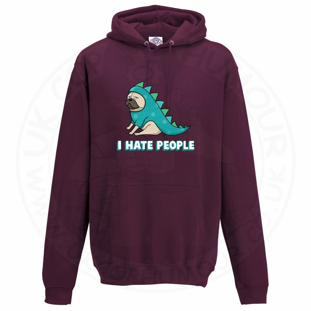 Unisex Hate People Hoodie - Image 8