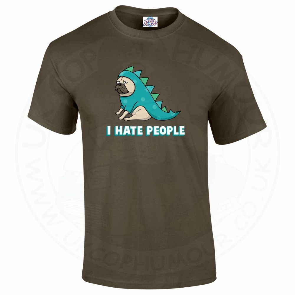 Mens Hate People T-Shirt - Image 8