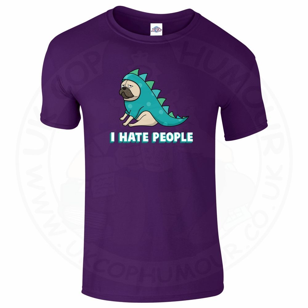 Mens Hate People T-Shirt - Image 6