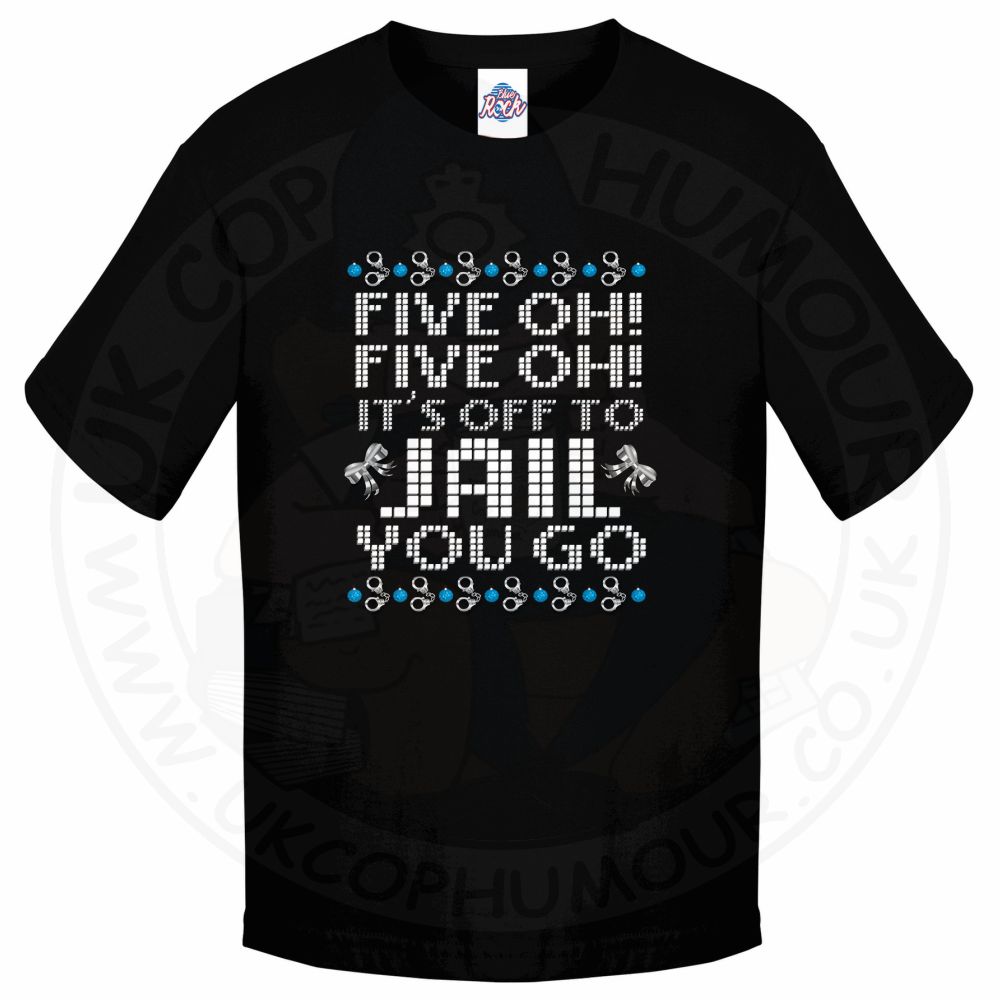 Kids Five OH Five OH T-Shirt - Black, 12-13 Years