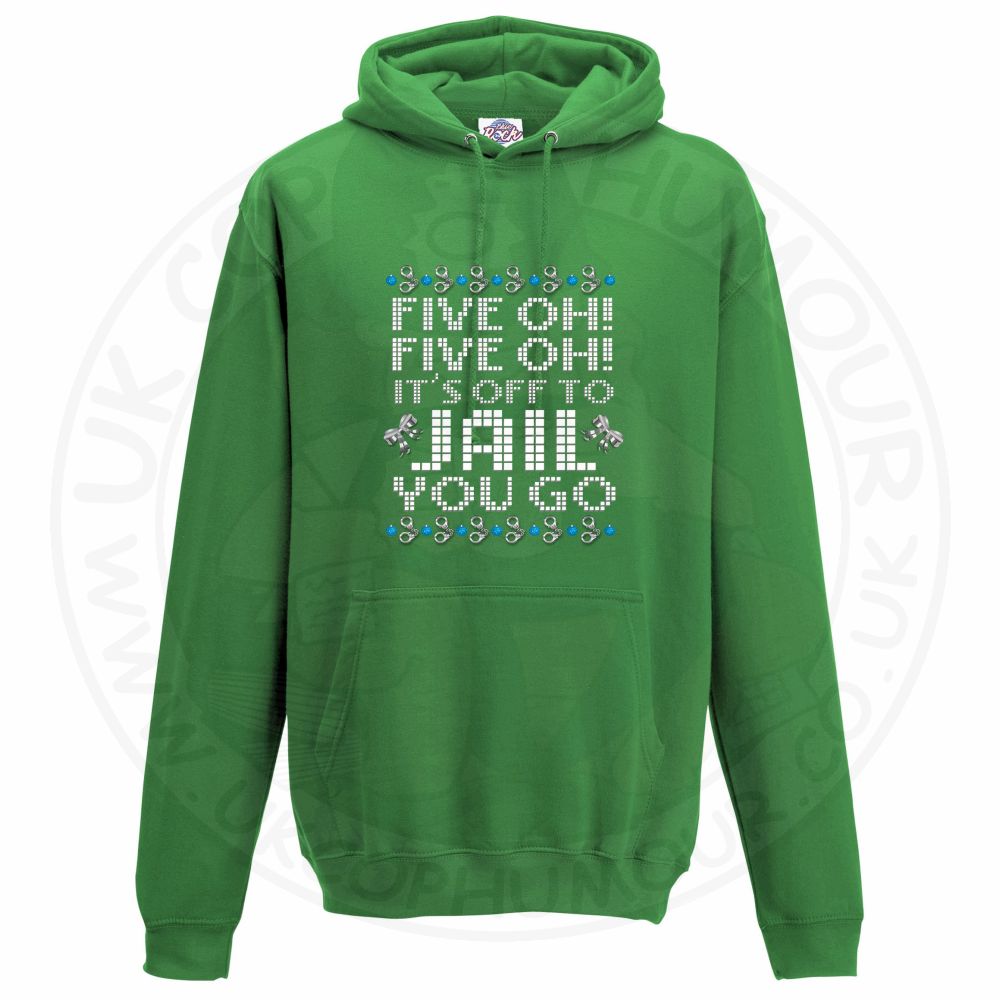 Unisex Five OH Five OH Hoodie - Kelly Green, 2XL