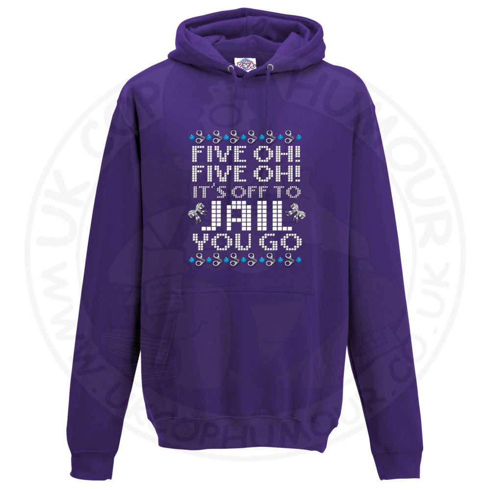 Unisex Five OH Five OH Hoodie - Purple, 3XL