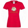 Ladies I LEFT THE HOUSE ONCE T-Shirt - Red, 18