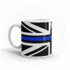 Thin Blue Line Union Jack Mug