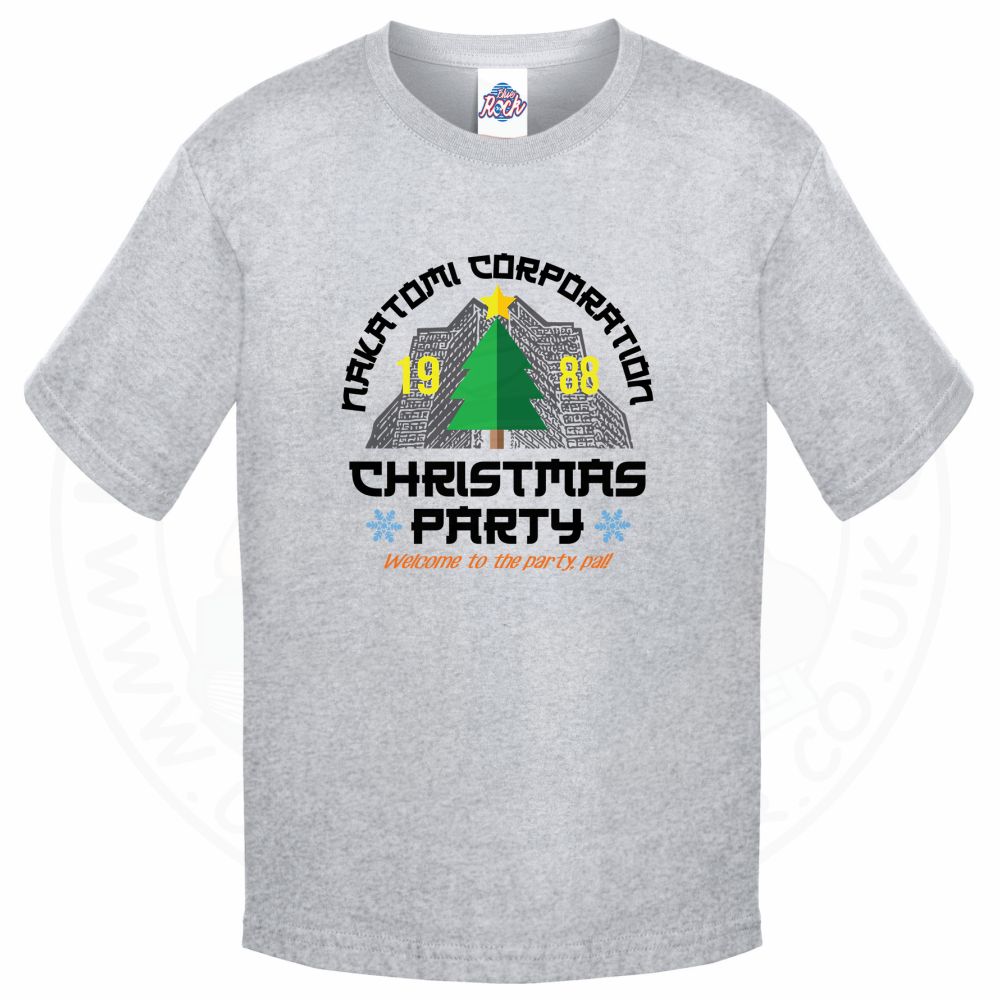 Kids NAKATOMI CORP CHRISTMAS T-Shirt - Grey, 12-13 Years