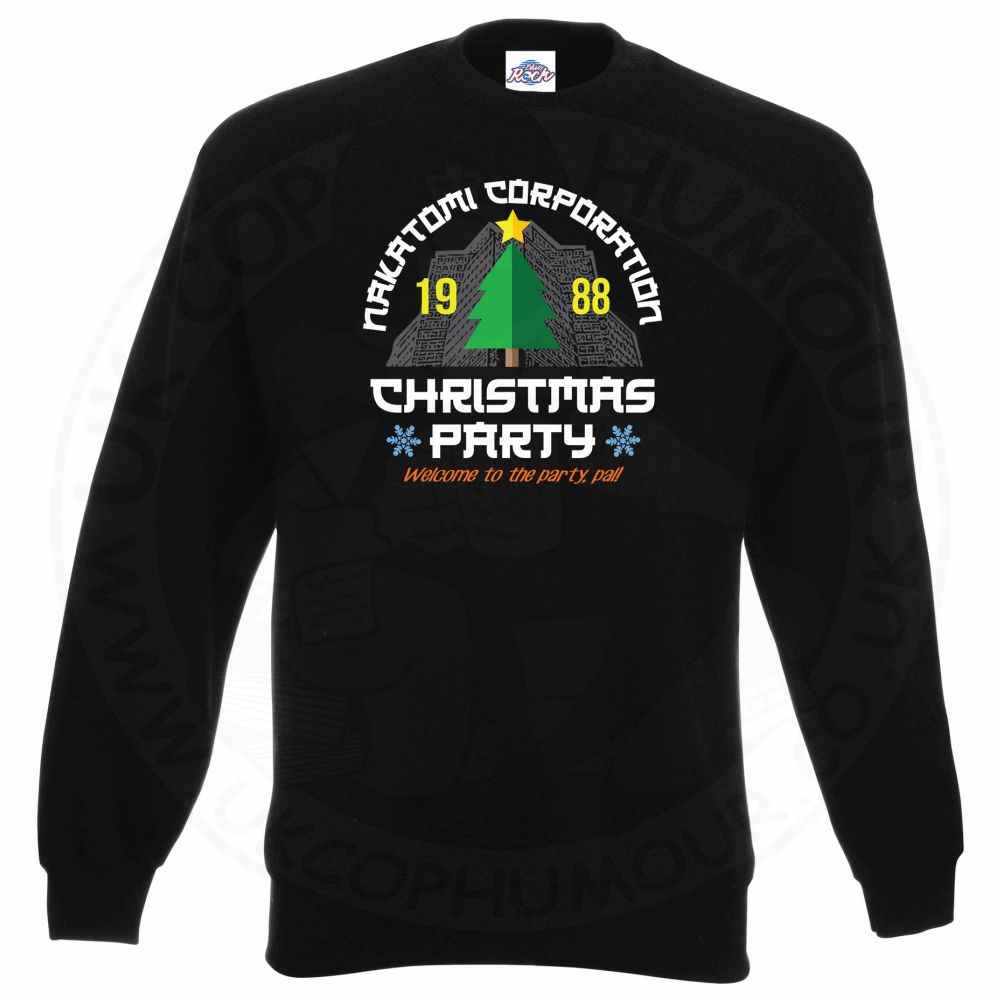 NAKATOMI CORP CHRISTMAS Sweatshirt - Black, 3XL