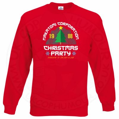 NAKATOMI CORP CHRISTMAS Sweatshirt - Red, 2XL