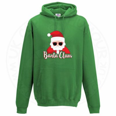 Unisex BANTA CLAUS Hoodie - Kelly Green, 2XL