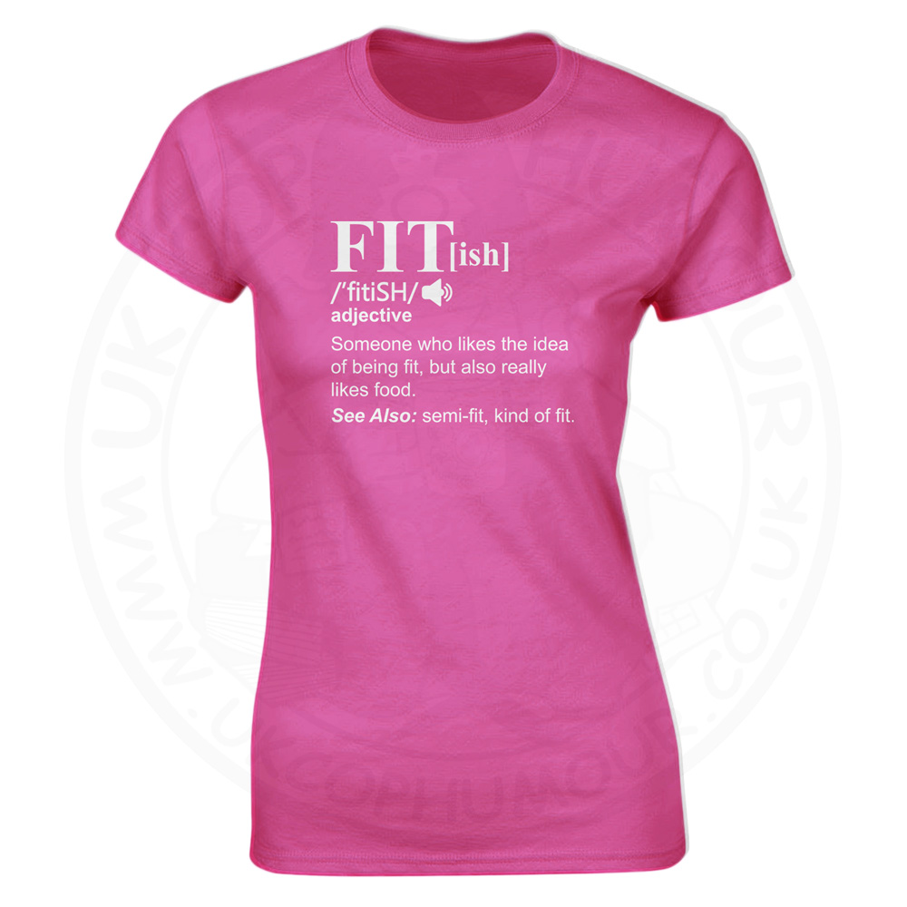 Ladies FIT[ish] Definition T-Shirt - Pink, 18