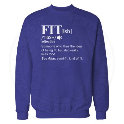 FIT[ish] Definition Sweatshirt - Royal Blue, 2XL