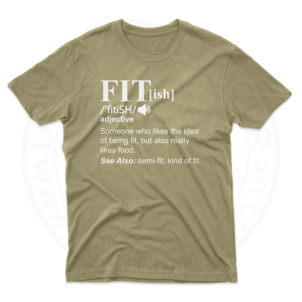 Mens FIT[ish] Definition T-Shirt - Desert, 2XL
