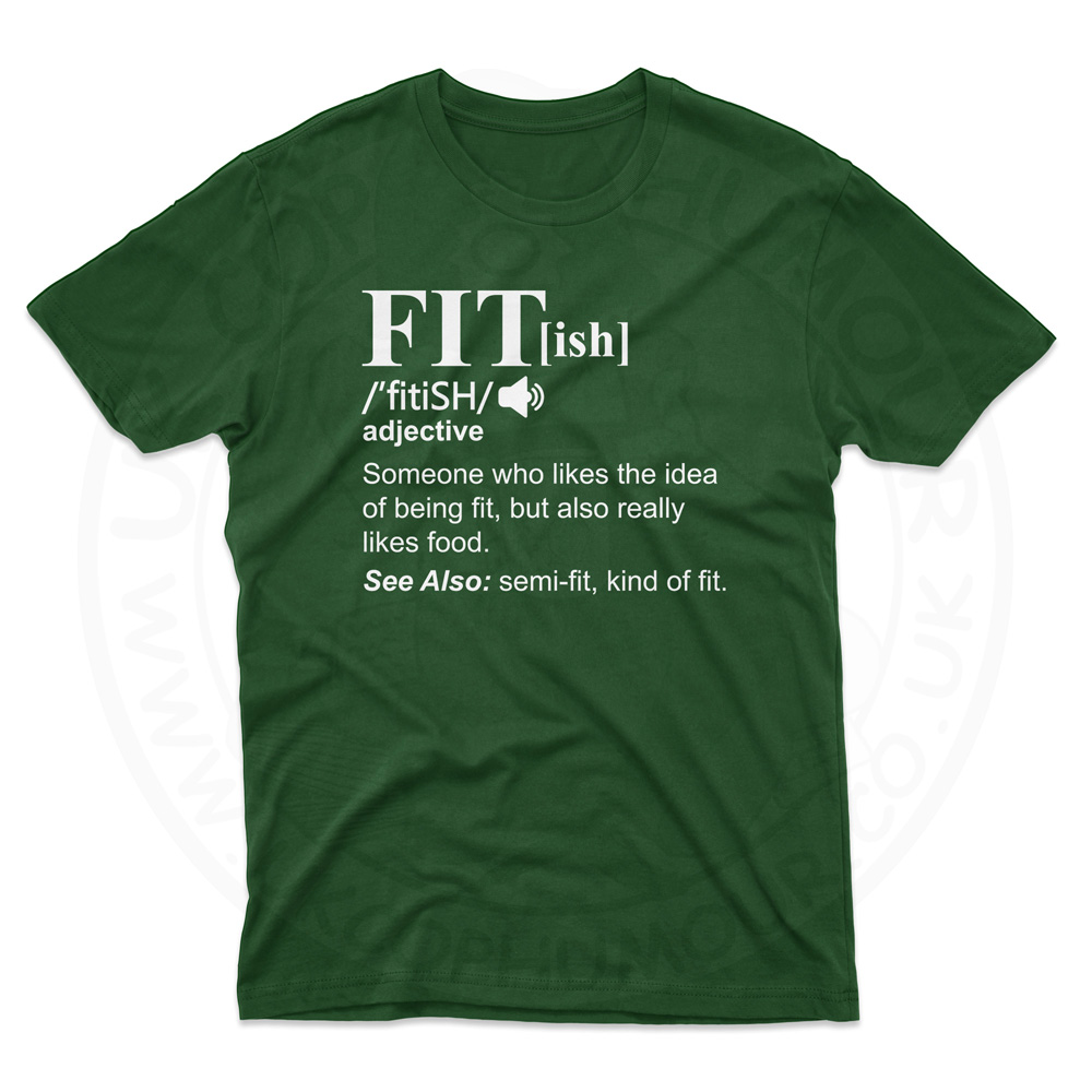 Mens FIT[ish] Definition T-Shirt - Forest Green, 2XL