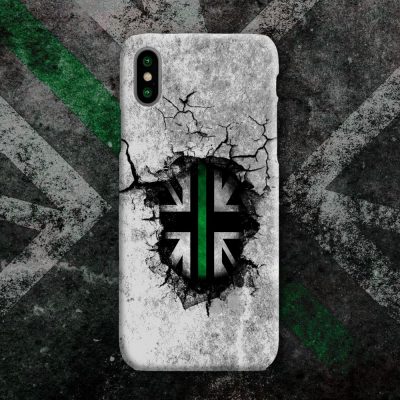 Broken Wall Green Line Mobile Phone Case