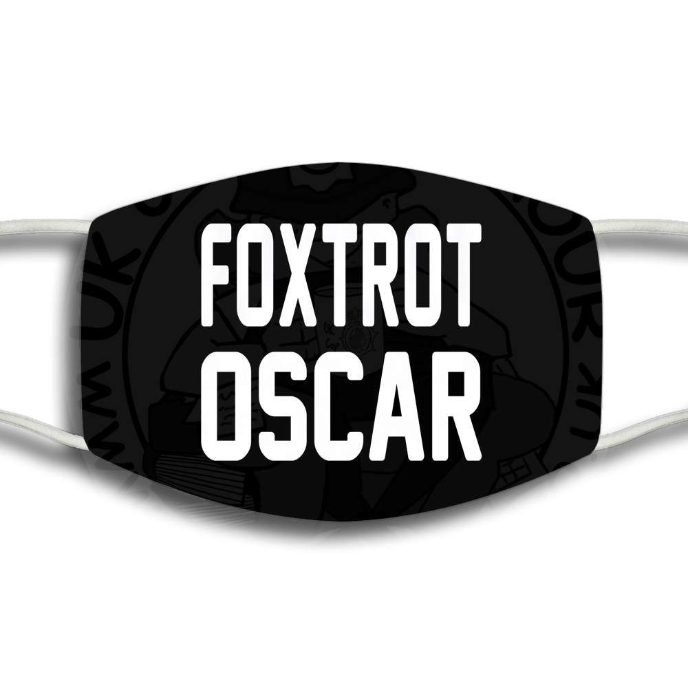 Foxtrot Oscar Face Cover