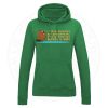 Ladies Builds A Dam Hoodie - Kelly Green, 18