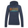 Ladies Builds A Dam Hoodie - Navy, 18