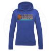 Ladies Builds A Dam Hoodie - Royal Blue, 18