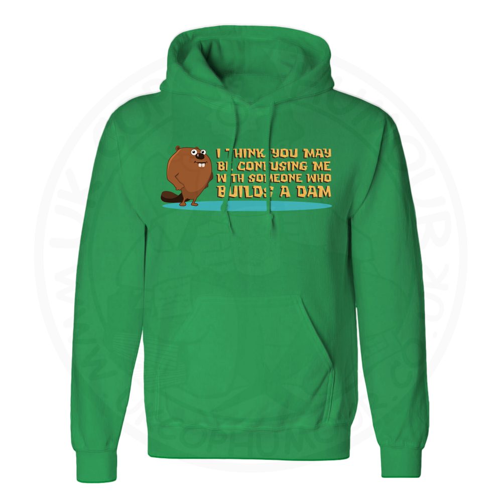 Unisex Builds A Dam Hoodie - Kelly Green, 2XL