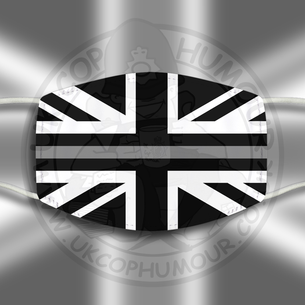 THIN GREY LINE Face Cover