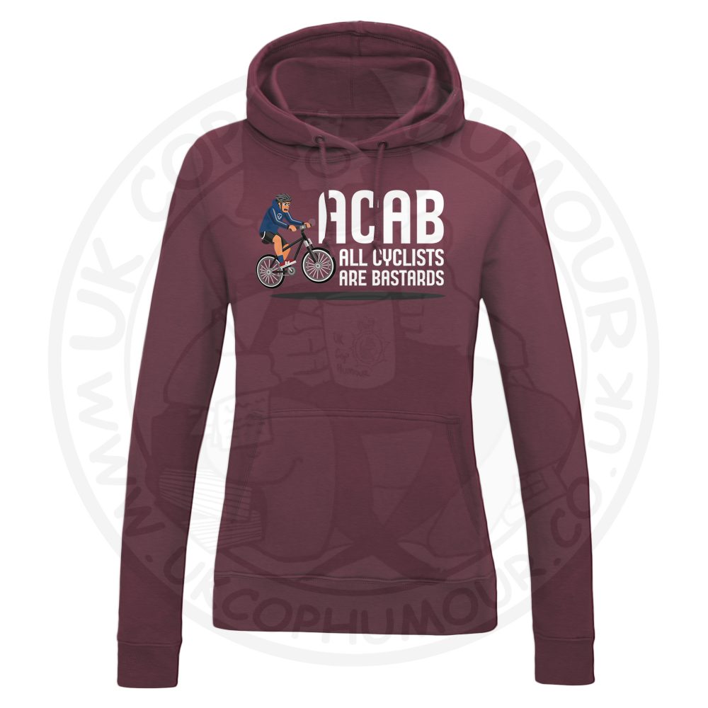 Ladies ACAB (Cyclists) Hoodie - Image 2