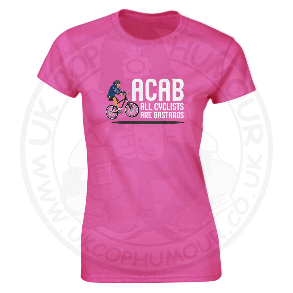 Ladies ACAB (Cyclists) T-Shirt - Image 6