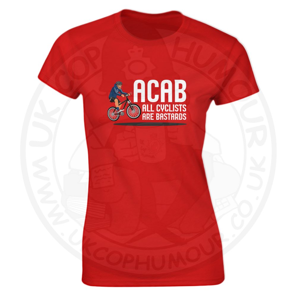 Ladies ACAB (Cyclists) T-Shirt - Image 8